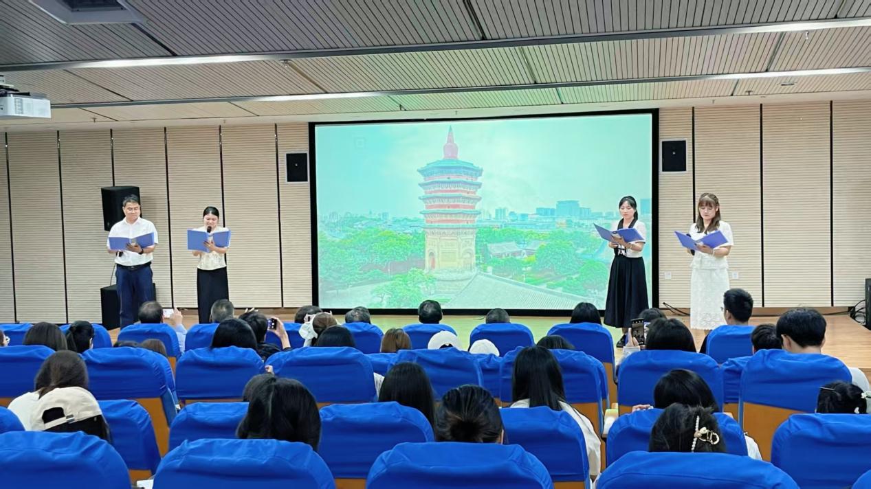 我校成功举办中原诗文朗诵会